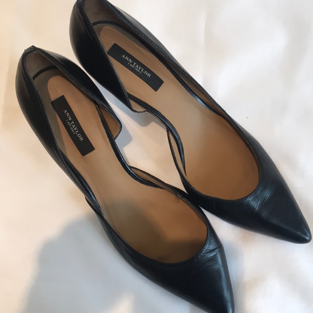 Ann Taylor kitten heels…. Super cute!!!